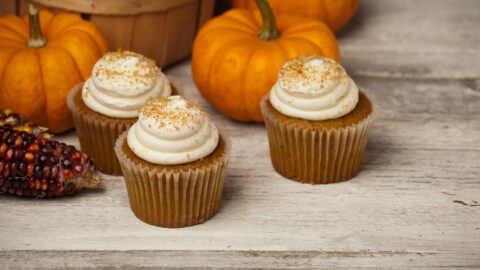 healthy pumpkin cream cheese muffins