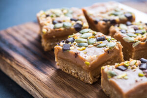 Pistachio Oat Squares