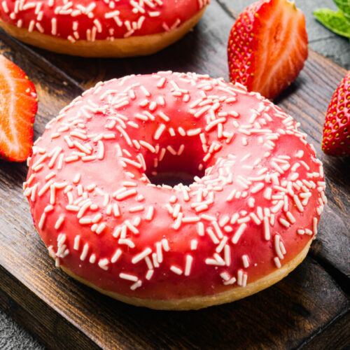 Strawberry Glazed Donuts Recipe