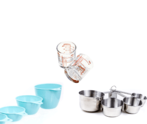 measuring cups as baking tools for beginners
