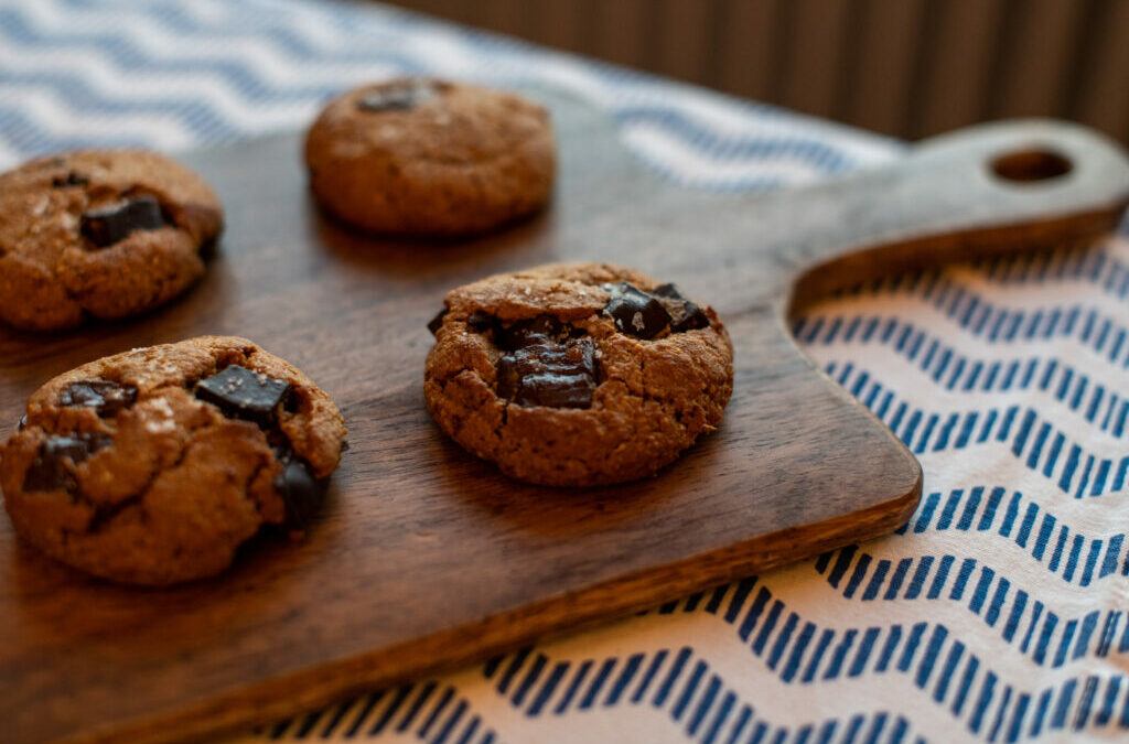 Chocolate Tahini Cookies