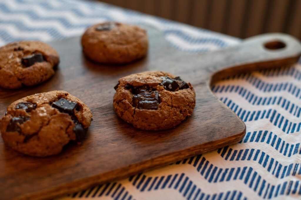 Chocolate Tahini Cookies