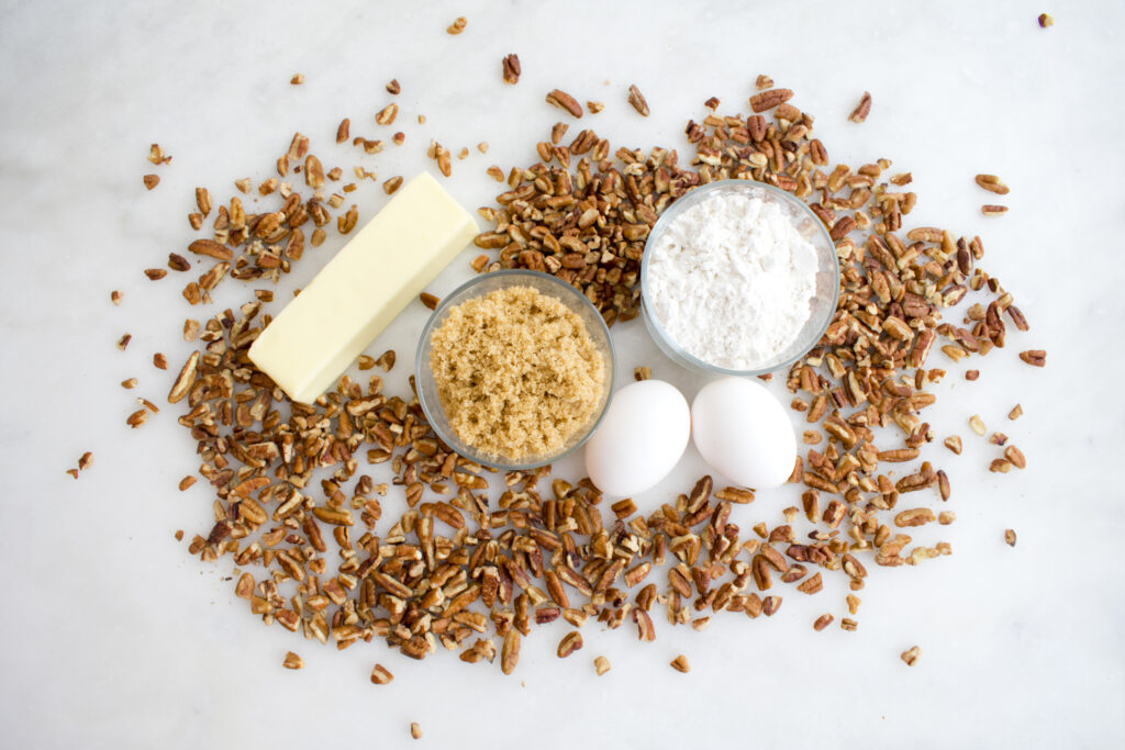 Pecan pie Bars Ingredients