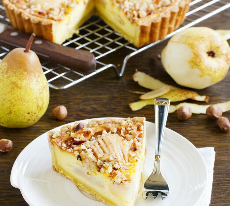 Pear Pie with Cheddar Cheese