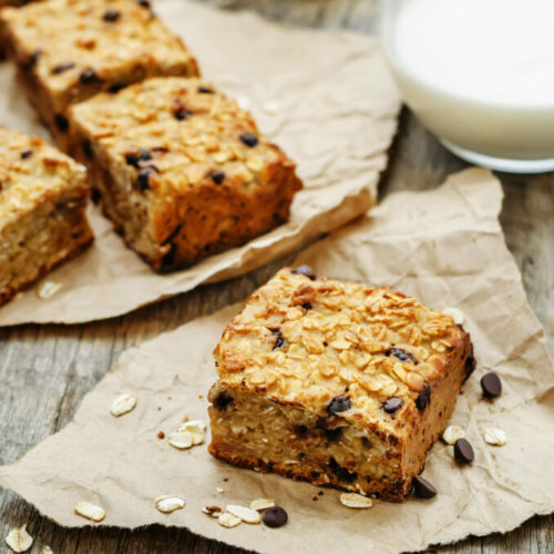 Chocolate Chip Oatmeal Pumpkin Spice Bars