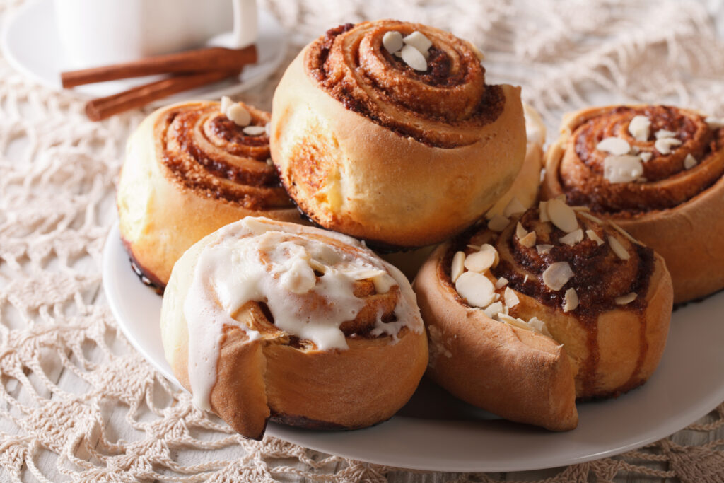 Who doesn't love waking up to these dreamy Almond Cinnamon Rolls?