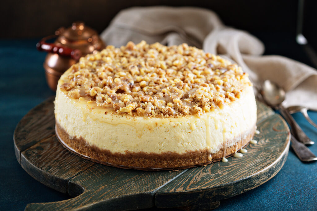 Butter Pecan Cheesecake