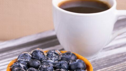 Blueberry Lemon Cream Tarts