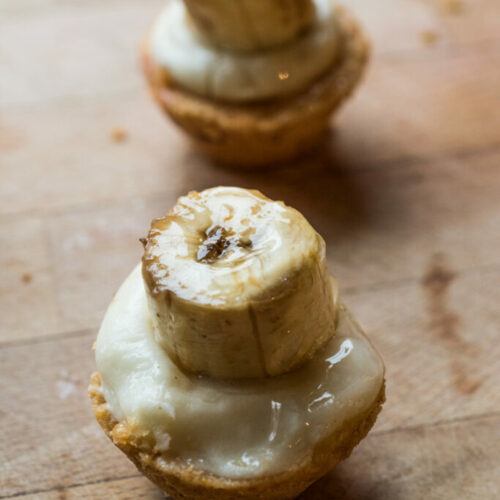 Banana Cream Pie Cookie Cups