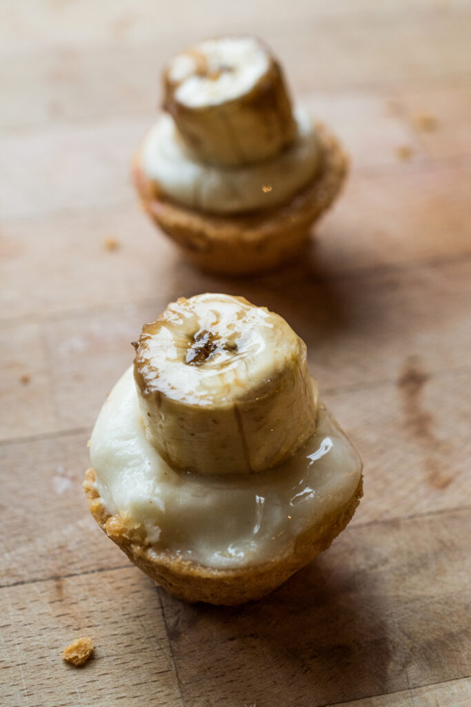 Banana Cream Pie Cookie Cups