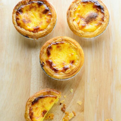 Portuguese Egg Tarts (Pastel de Nata)