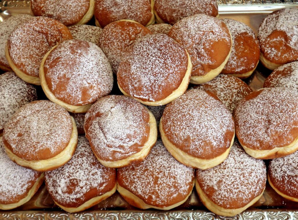 Sufganiyot Israeli Donuts