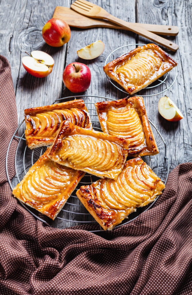 Caramel Apple Puff Pastry