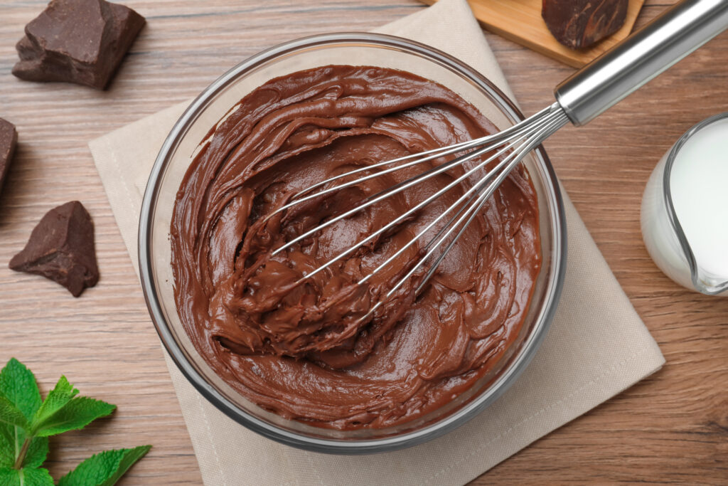 Dark Chocolate Mousse - Who wants to lick the whisk after?