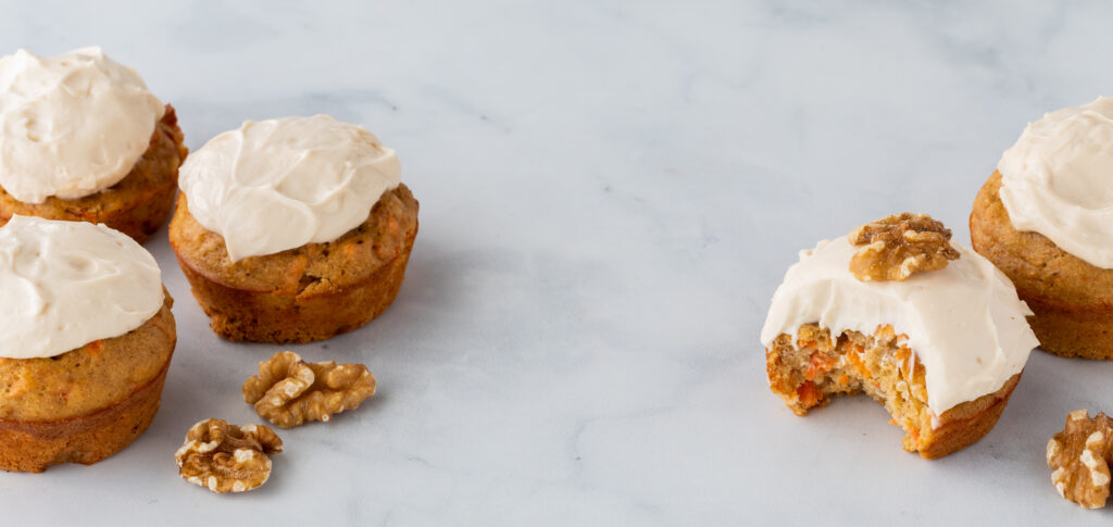 Carrot Cake Cookie Cups