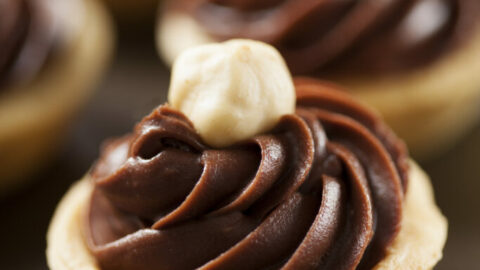 Chocolate Hazelnut Cookie Cups