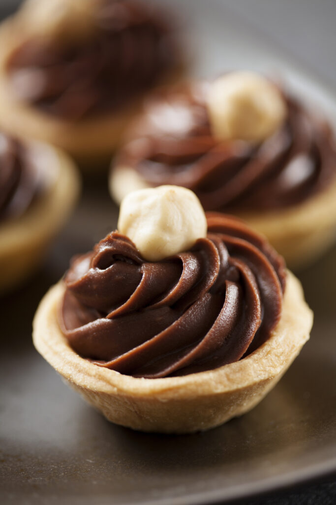 Chocolate Hazelnut Cookie Cups