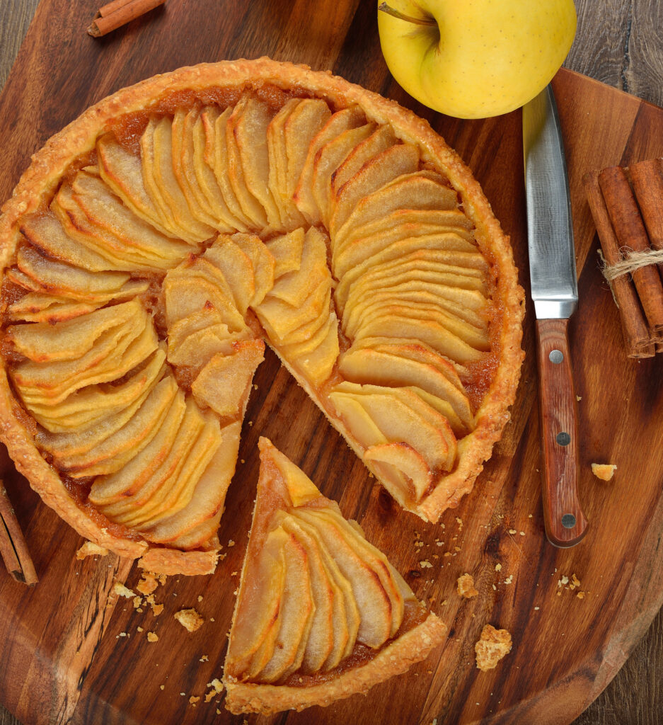 Sweet and Flaky French Apple Tart