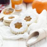 Almond Sandwich Cookies with Orange Marmalade Filling