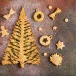 Spinach Dip Stuffed Crescent Roll Christmas Tree
