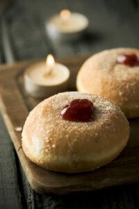 Hanukkah Jelly-Filled Donuts (Sufganiyah)