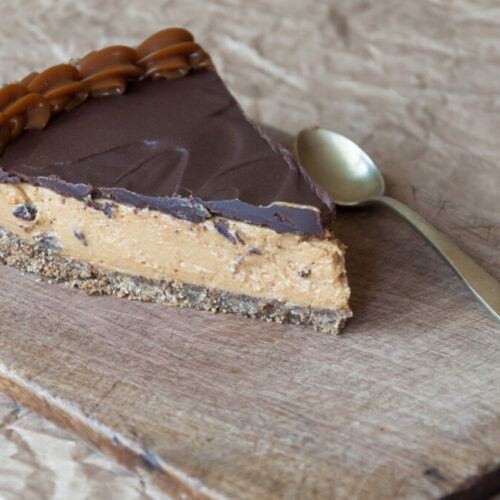 Chocolate Dulce de Leche Cheesecake