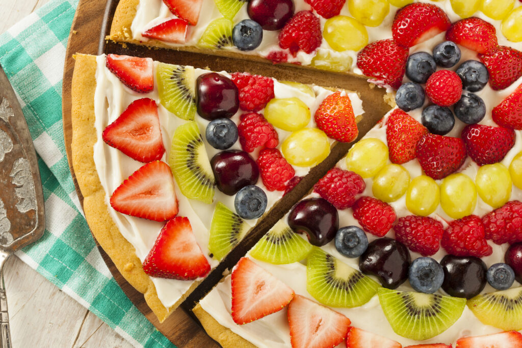 Homemade Healthy Fruit Pizza