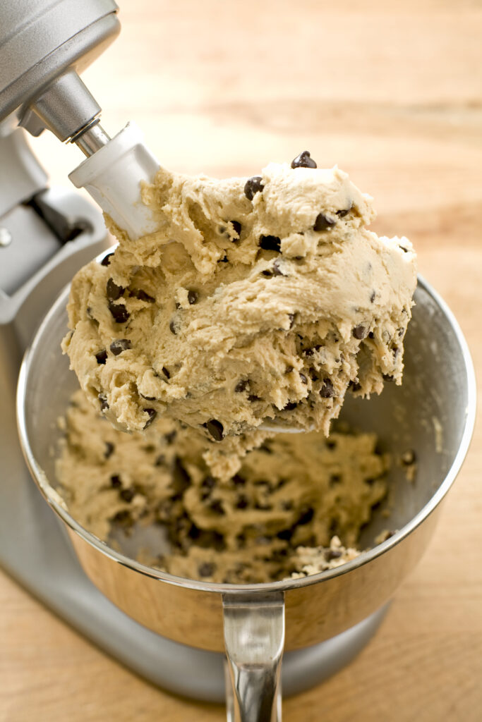 Healthy Edible Chocolate Chip Cookie Dough