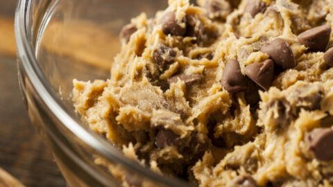 Healthy Edible Chocolate Chip Cookie Dough