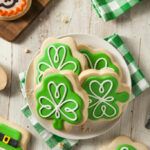 Shamrock Sugar Cookies
