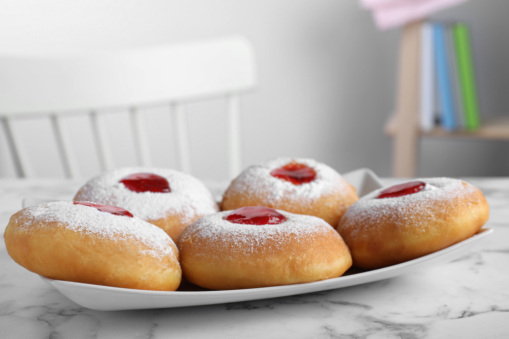 Baked Jelly-Filled Donuts