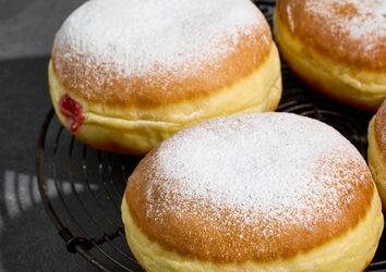 Baked Jelly-Filled Donuts