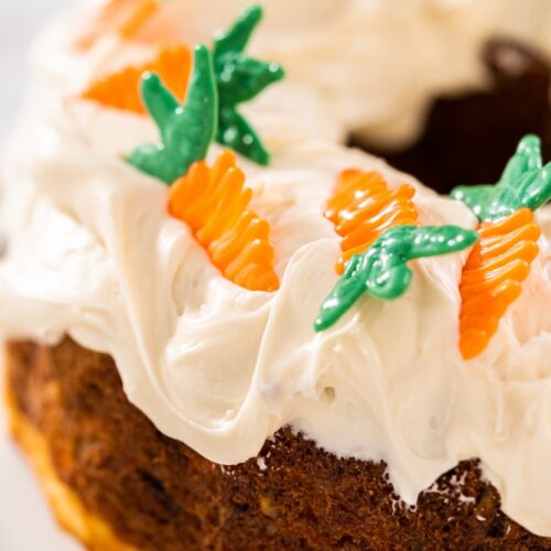 Moist Carrot Bundt Cake