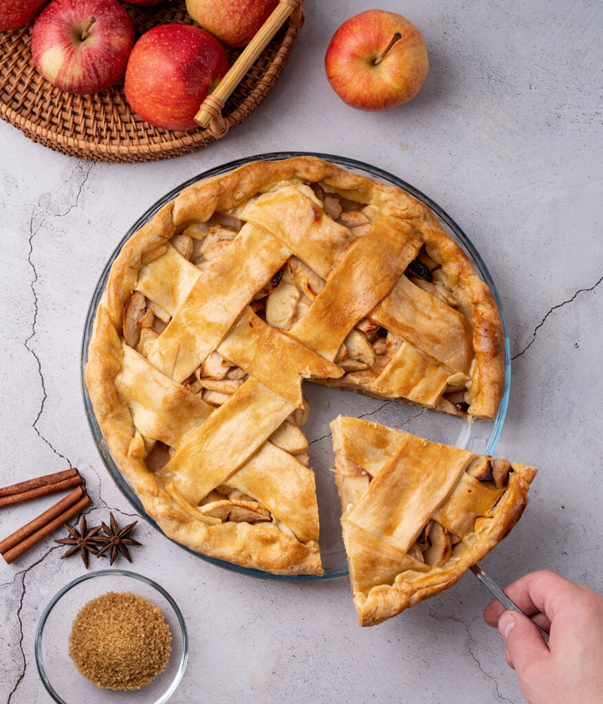 perfect apple pie, fruit pies