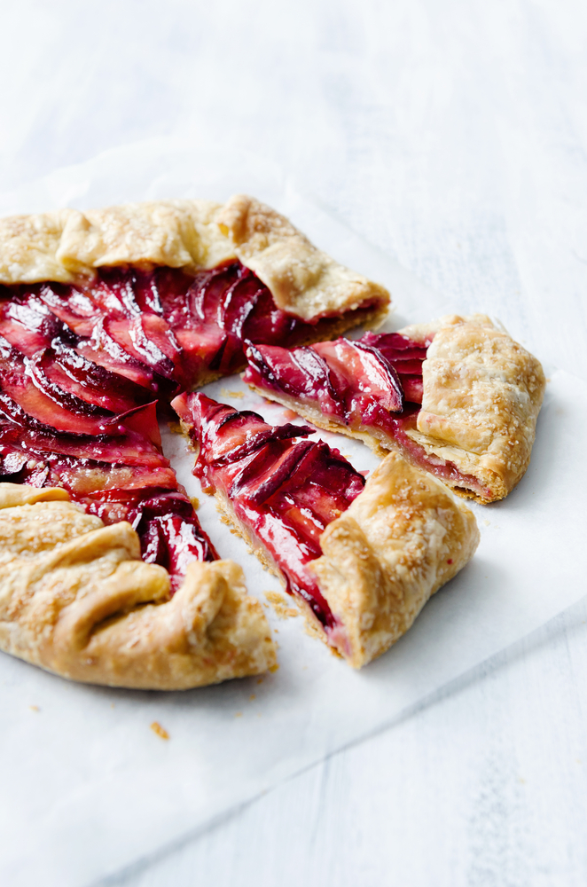 Orange and Plum Galette