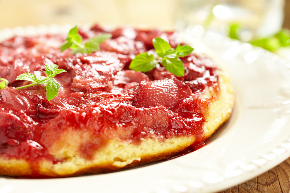 Strawberry Upside-Down Cake