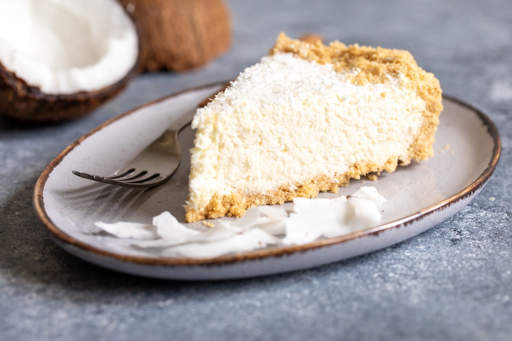 Toasted Coconut Cheesecake