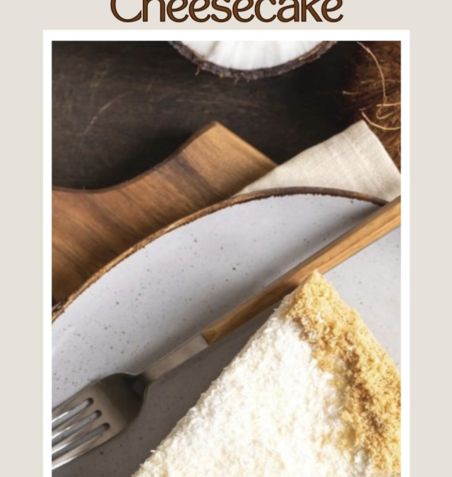 Toasted Coconut Cheesecake