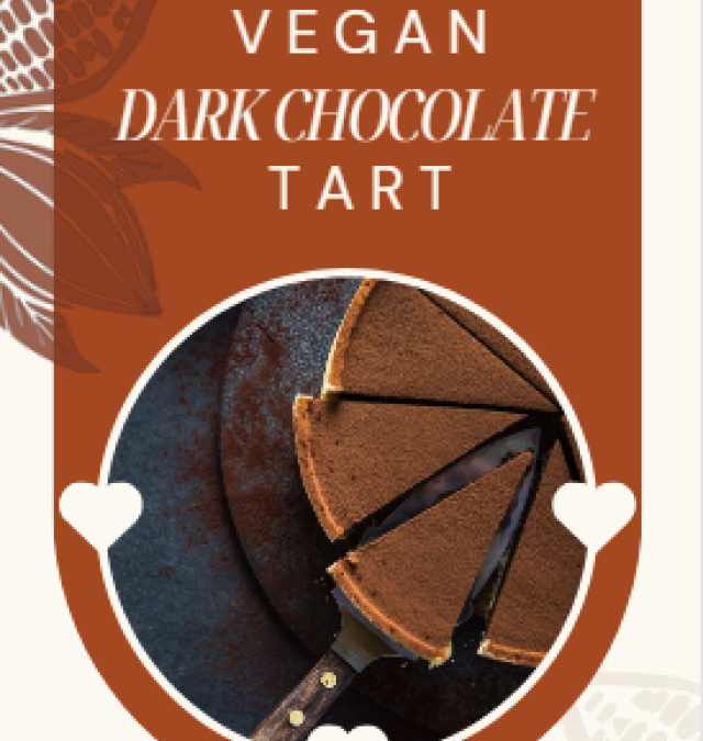 Vegan Dark Chocolate Tart