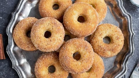 Vegan Spiced Cinnamon Donuts