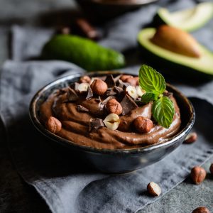 Vegan Avocado Chocolate Mousse