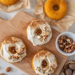 Baked Vegan Carrot Cake Donuts