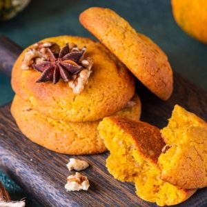 Spiced Pumpkin Soft Cookies