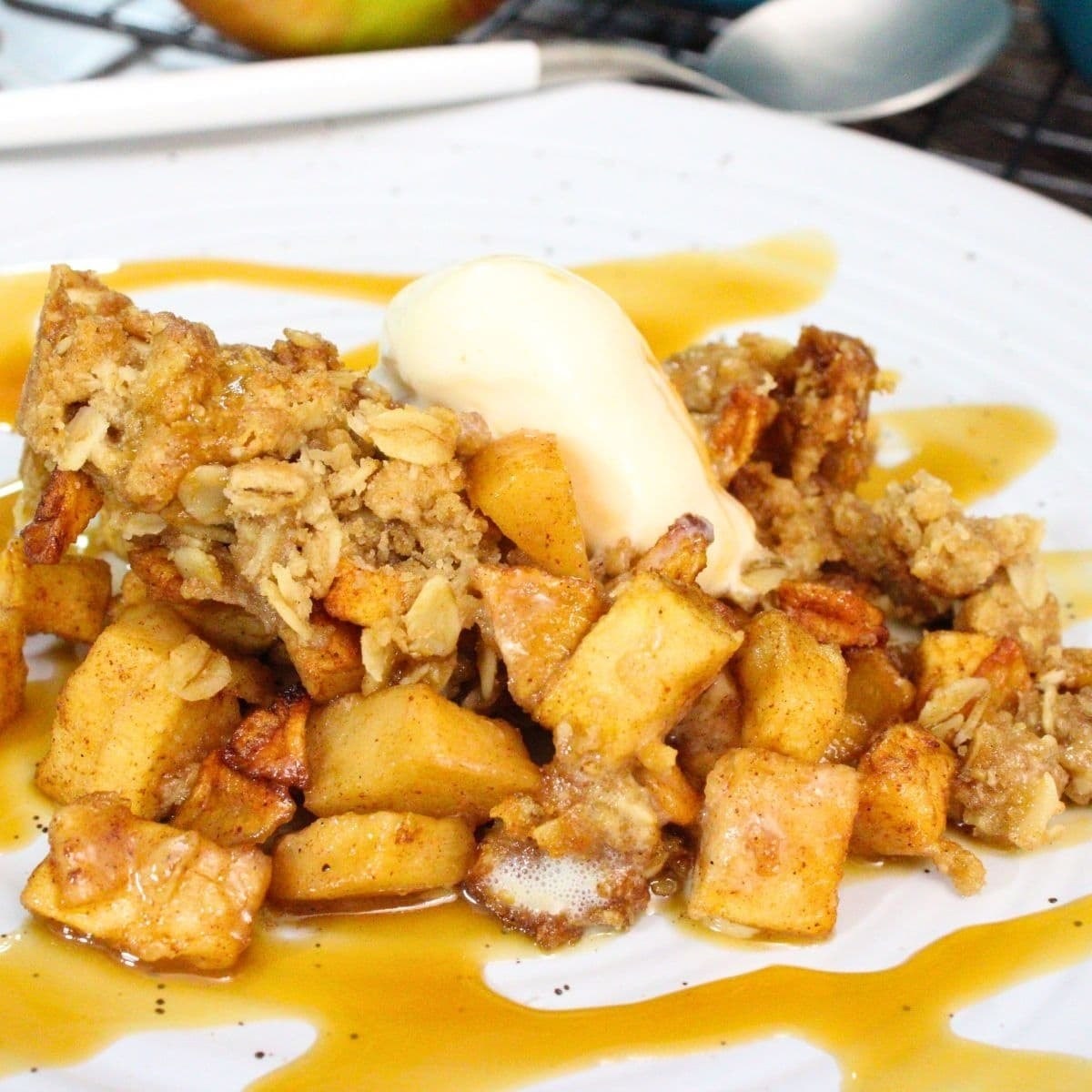 Air Fryer Apple Crisp Recipe