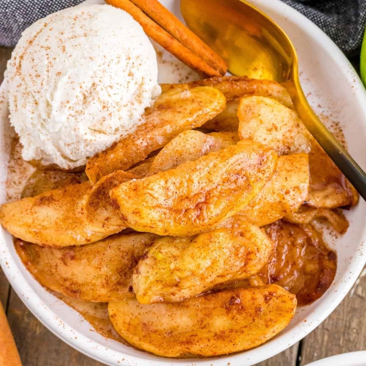 Air Fryer Fried Apples