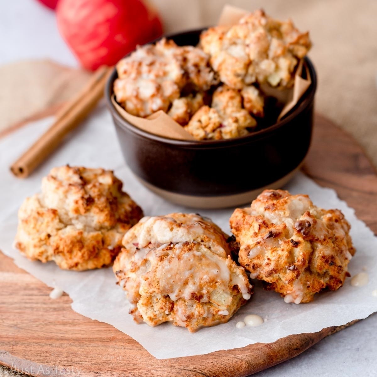 Easy Air Fryer Apple Fritters