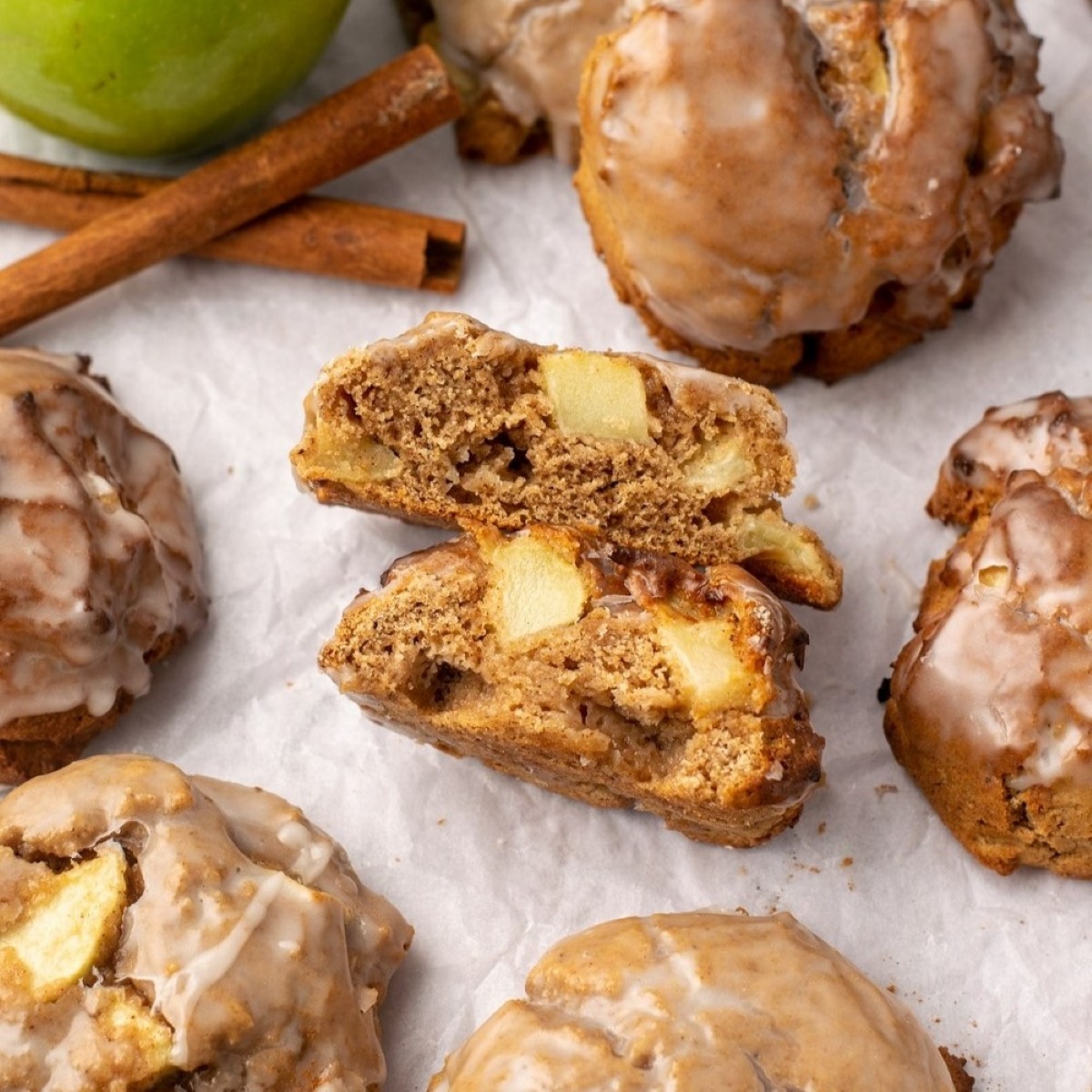 Glutenfree Baked Apple Fritters