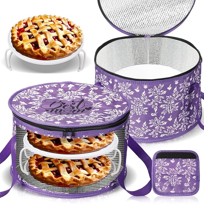 Pickmesh Round Pie Carrier